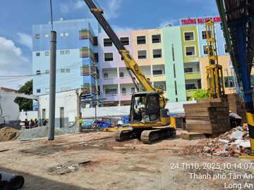 Thi công Tòa nhà 5 Lít – móng & kết cấu – ảnh 3