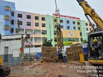 Thi công Tòa nhà 5 Lít – móng & kết cấu – ảnh 4