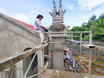 Miếu thờ trong khuôn viên nhà máy – ảnh 4